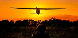 Разведывательный дрон (с) Минобороны РФ