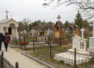 Кладбище. Фото (с) тюменская ритуальная компания