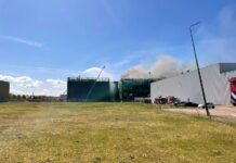 Пожар в дата-центре NorthC. (c) datacenterdynamics.com