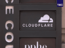 Cloudflare. (с) скриншот видео ФСБ-ТАСС