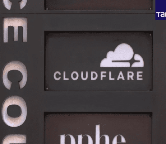 Cloudflare. (с) скриншот видео ФСБ-ТАСС