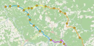 Маршрут Великорецкого крестного хода.