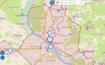 В Новосибирской области создали интерактивную карту достопримечательностей и официальных организаций