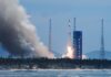 Китай впервые осуществил контролируемое возвращение первой ступени ракеты-носителя Фото (с) cnsa.gov.cn