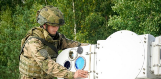 Боевой лазер против беспилотников испытан в Ленинградской области Фото (с) t.me/rosgvardszo/15932