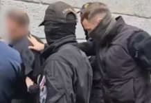 Задержание (c) скриншот видеоролика МВД
